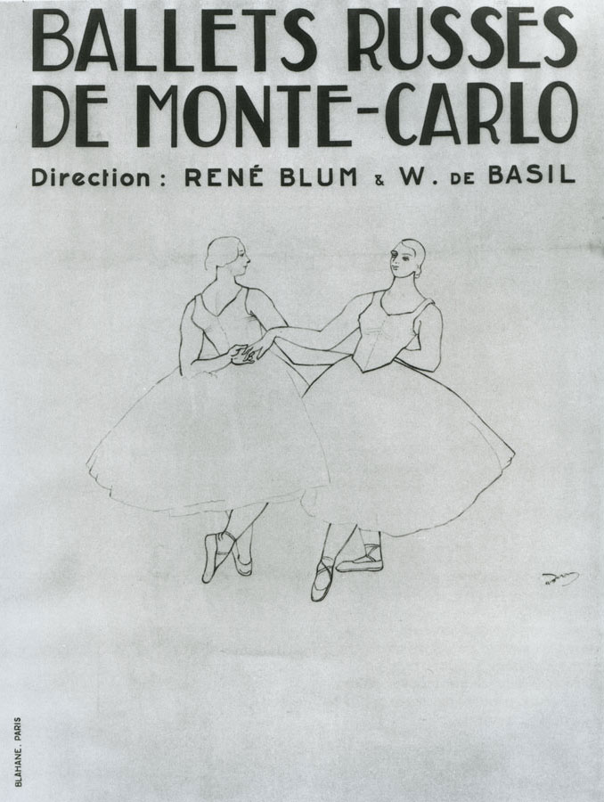Andre Derain - Poster far the ‘Ballets Russes de Monte Carlo’