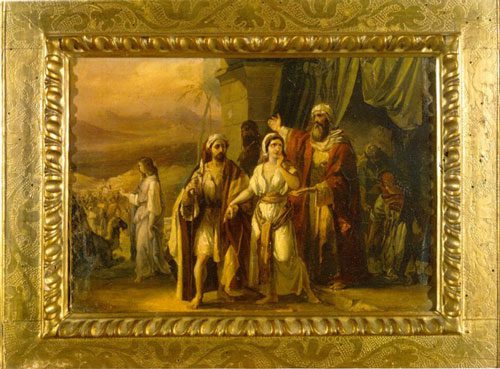 Karl P. Bryullov - (1799-1852) - ‚ÄòHagar and Ishmael‚Äô - Canvas