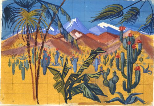 Natalla Sergeevna Goncharova - Stage Set Design