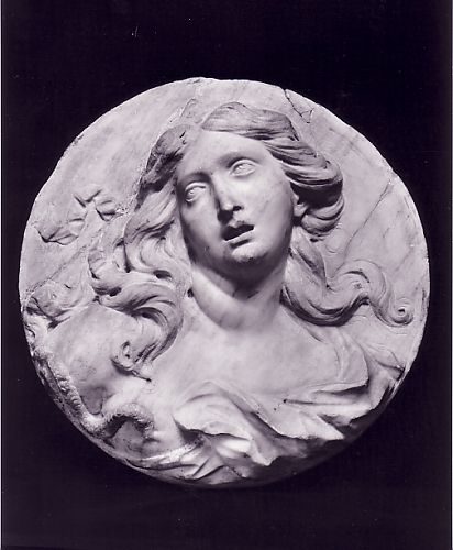 Pierre Puget - (1651-1707) - Cleopatra - White marble