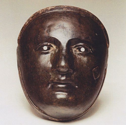 Venetian Workshop - 'Carnival Mask' - Bronzo